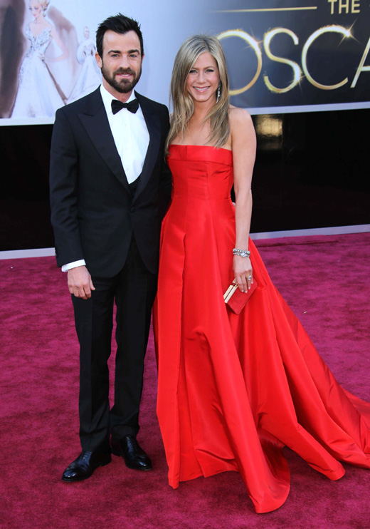 Джастина Теру (Justin Theroux) и Дженнифер Энистон (Jennifer Aniston) / © s_bukley / Shutterstock.com