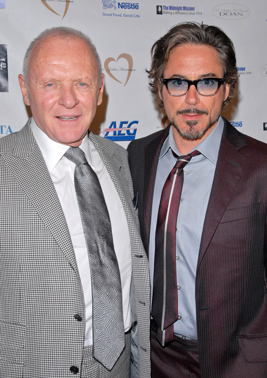 Энтони Хопкинс (Anthony Hopkins) и Роберт Дауни-младший (Robert Downey Jr.) / © s_bukley / Shutterstock.com