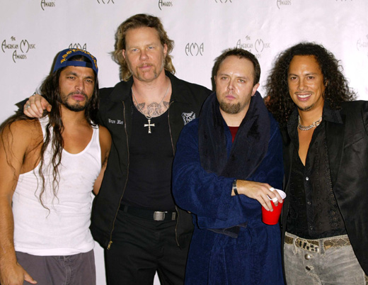 Музыканты группы «Металлика» (Metallica) / © Depositphotos.com / Ryan Born