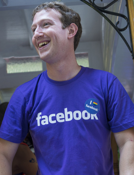 Создатель сети «Фейсбук» (Facebook) Марк Цукерберг (Mark Zuckerberg) / Kobby Dagan / Shutterstock.com 