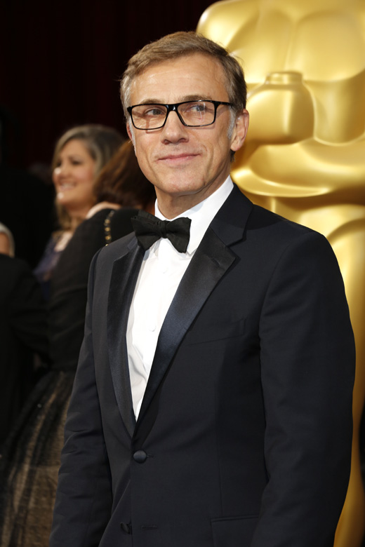 Кристоф Вальц на церемонии вручения премии "Оскар"