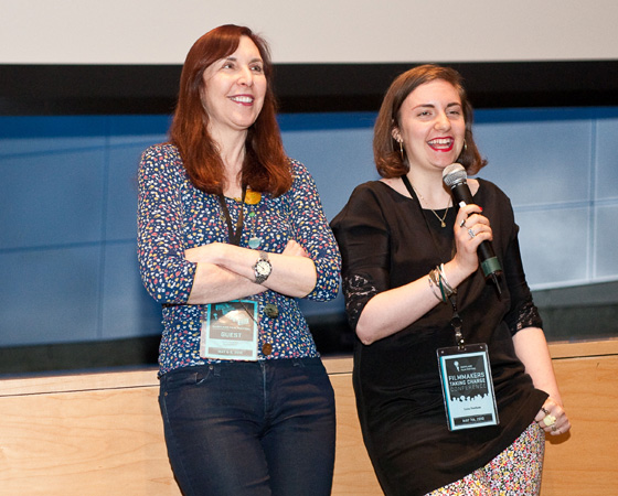 Лори Симмонс (Laurie Simmons) и Лина Данэм (Lena Dunham) / © Alison Harbaugh for Maryland Film Festival / flickr