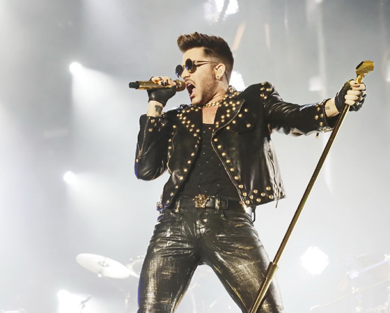 Адам Ламберт (Adam Lambert) на концерте Queen / © Tatianka1986 / flickr