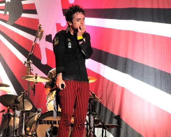 Солист группы Green Day Билли Джо Армстронг