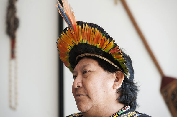 Лидер экологов и народа яномами Дави Копенава